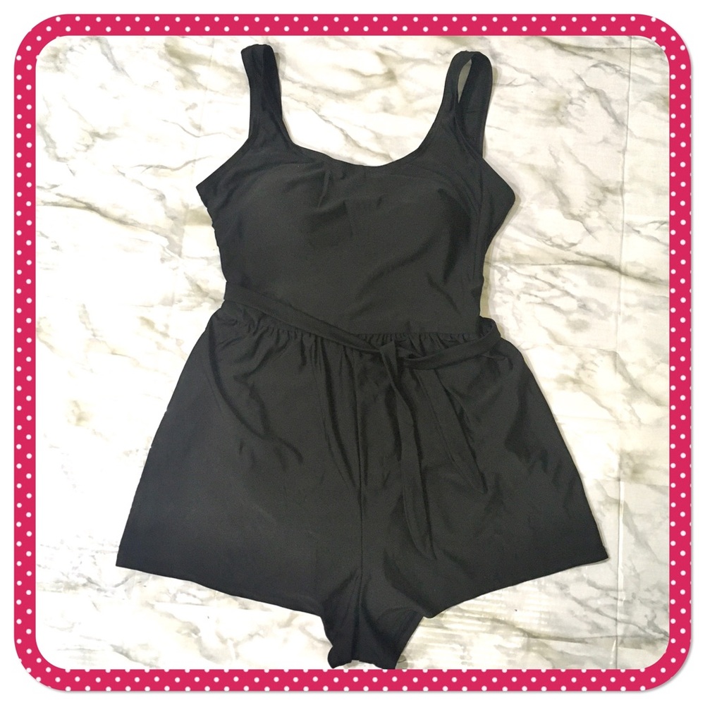 💝 BLAIR 💝 womens’ black one piece swimsuit size 8